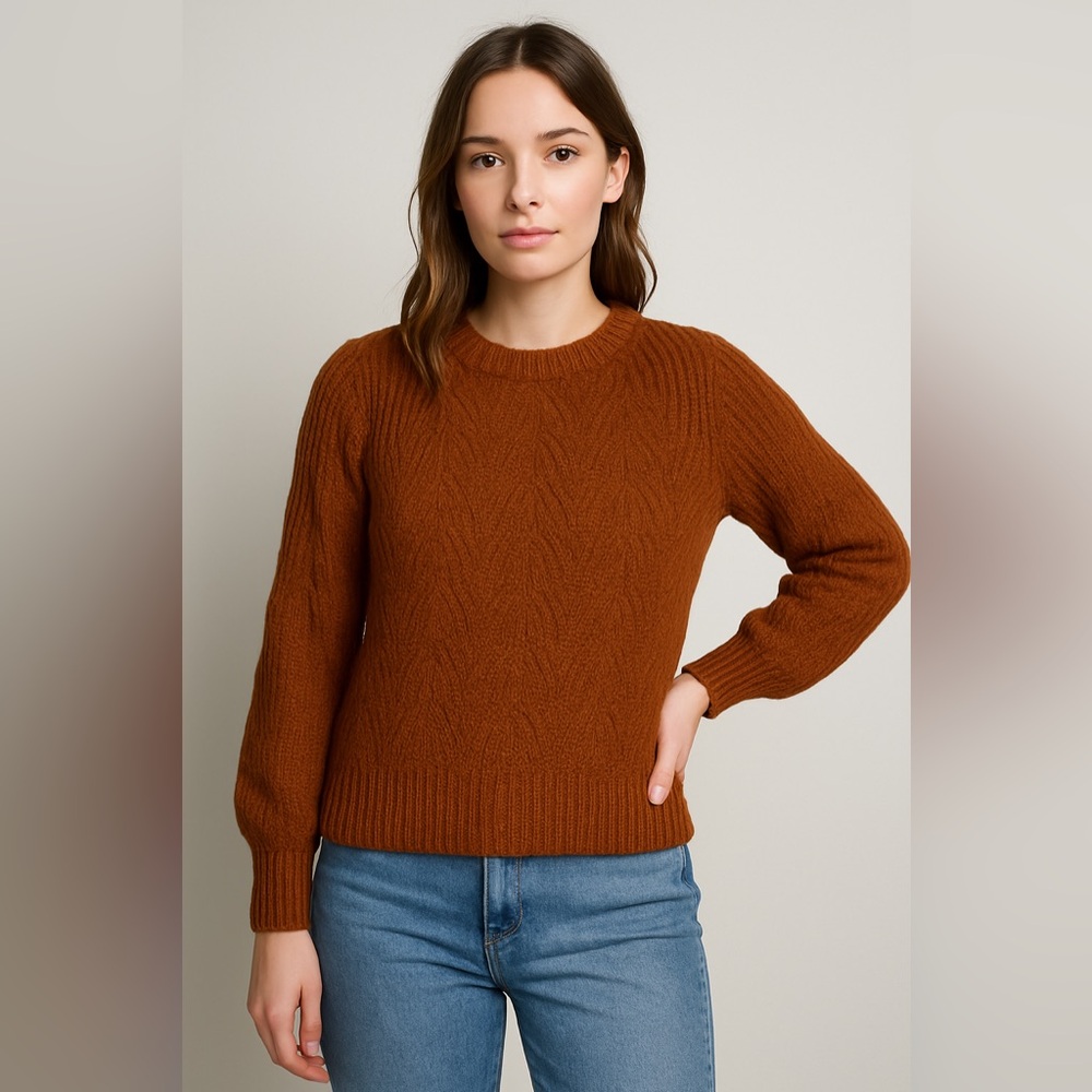 ⭐️ONLY Women's  Pullover Sweater color ginger‎ bread size M